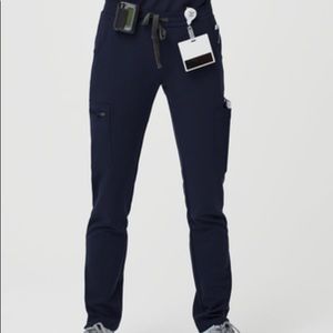 Figs Yola Skinny Scrub Pant XXS Navy Blue